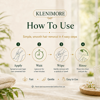 KLENIMORE Hair Removal Cream for All Women & Men