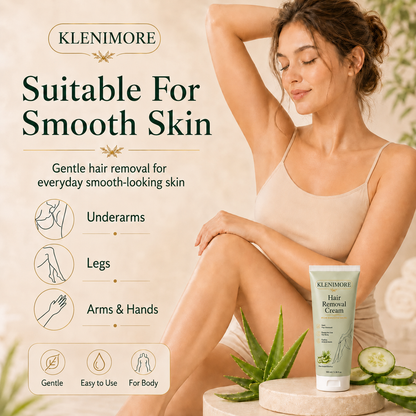 KLENIMORE Hair Removal Cream for All Women & Men