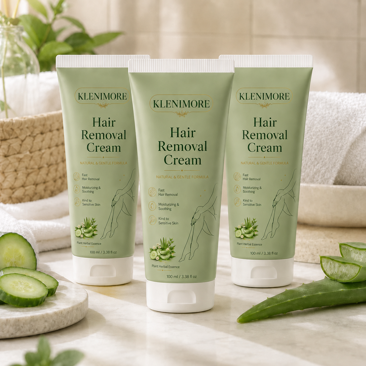 KLENIMORE Hair Removal Cream for All Women & Men